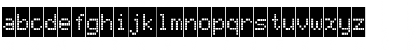Download BubbledotICG FineNeg Font Lowercase Preview