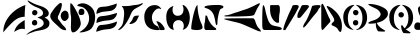 Download Bullskrit NFI Regular Font Lowercase Preview