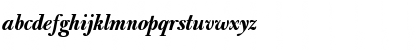 Download Bulmer MT Std Bold Italic Display Font Lowercase Preview