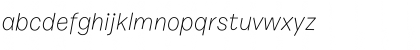 Download Burbank Small Light Italic Font Lowercase Preview