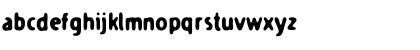 Download BureaucracyFederal Regular Font Lowercase Preview