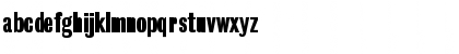 Download BureauGrotesque OneSeven Font Lowercase Preview