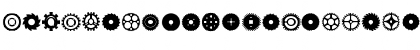 Download Buzzcog Regular Font Lowercase Preview