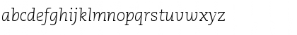 Download Caecilia LT Std 46 Light Italic Font Lowercase Preview