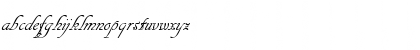 Download Cancellaresca Script Std Regular Font Lowercase Preview