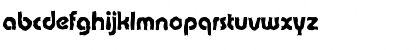 Download BrianBeckerRandom-ExtraBold Regular Font Lowercase Preview