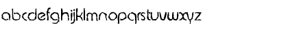 Download BrianBeckerRandom-Light Regular Font Lowercase Preview
