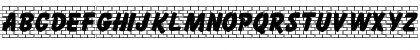 Download Brickletter Regular Font Lowercase Preview