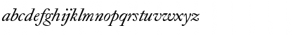 Download Caslon Book BE Italic Font Lowercase Preview