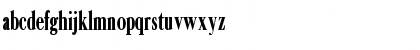 Download CaslonFB BoldExtraCondensed Font Lowercase Preview