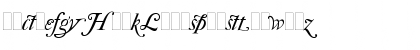 Download Caslon Italic Swashes Regular Font Lowercase Preview