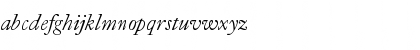 Download Caslon Old Face Italic Font Lowercase Preview