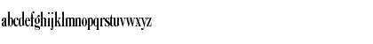 Download Caslon RR Regular ExtraCond Font Lowercase Preview