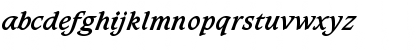 Download CaxtonEF BoldItalic Font Lowercase Preview