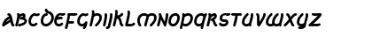 Download CelticLionAOE BoldItalic Font Lowercase Preview