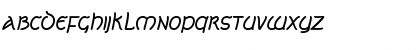 Download CelticLionAOE Italic Font Lowercase Preview