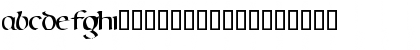 Download Celtic Noad 4 Regular Font Lowercase Preview