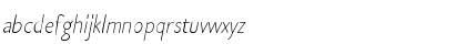 Download Cen Pro Light Italic Font Lowercase Preview