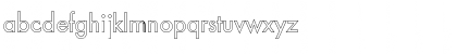 Download BrillantOpen Regular Font Lowercase Preview