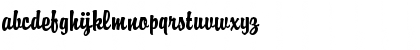 Download Briquet_TR Regular Font Lowercase Preview
