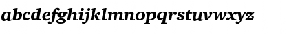 Download CharterEF BlackItalic Font Lowercase Preview