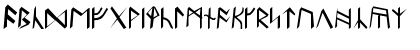 Download Britannian Runes Regular Font Lowercase Preview