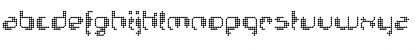 Download Chemo DotStroke Font Lowercase Preview