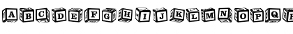 Download ChildsPlay Blocks Font Lowercase Preview