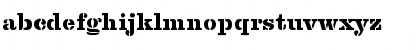 Download Clarendon D OT Stencil Extra Bold Font Lowercase Preview