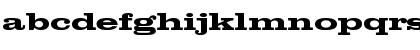 Download ClarendonEF BoldExpanded Font Lowercase Preview