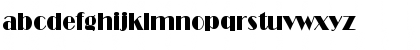 Download BroadwayCnd-Normal Regular Font Lowercase Preview