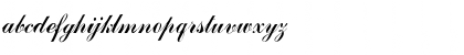 Download Commercial Script Font Lowercase Preview
