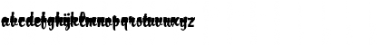 Download Brody44 Becker Regular Font Lowercase Preview