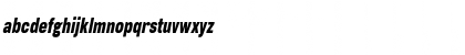Download CorpuGotConObl Regular Font Lowercase Preview
