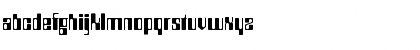 Download CountdownEF Regular Font Lowercase Preview
