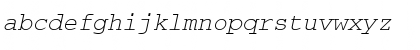 Download CourierC Regular Font Lowercase Preview