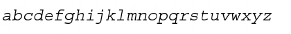 Download Courier Std Medium Oblique Font Lowercase Preview