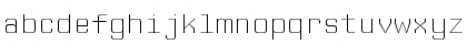 Download CPMono_v07 ExtraLight Font Lowercase Preview