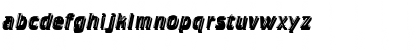 Download Crillee Italic Inline Shad Std Regular Font Lowercase Preview