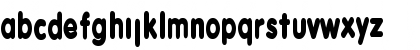 Download BrokenPromise Regular Font Lowercase Preview