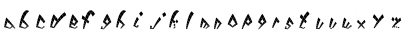 Download Dack Broken Font Lowercase Preview