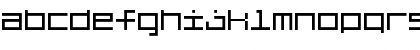 Download 7 Squared Regular Font Lowercase Preview