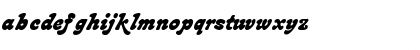 Download BronsteinBold Regular Font Lowercase Preview