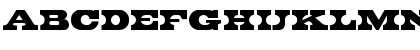 Download BronteDisplayCapsSSK Regular Font Lowercase Preview