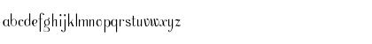 Download Davenport Regular Font Lowercase Preview