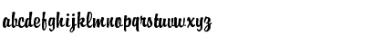 Download Brophy Script Regular Font Lowercase Preview