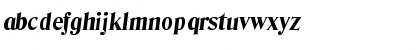Download Denver-BoldIta Regular Font Lowercase Preview
