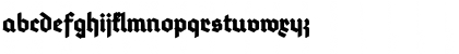 Download Deutsch-Gotisch Heavy Regular Font Lowercase Preview
