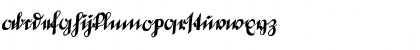 Download DeutscheSchriftCallwey Regular Font Lowercase Preview