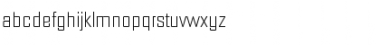 Download DiamanteEF ExtraLight Font Lowercase Preview